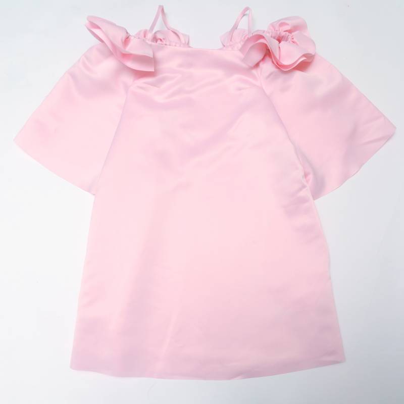 粉紅色ruffles膊位上衣，有公主味道。$6,790