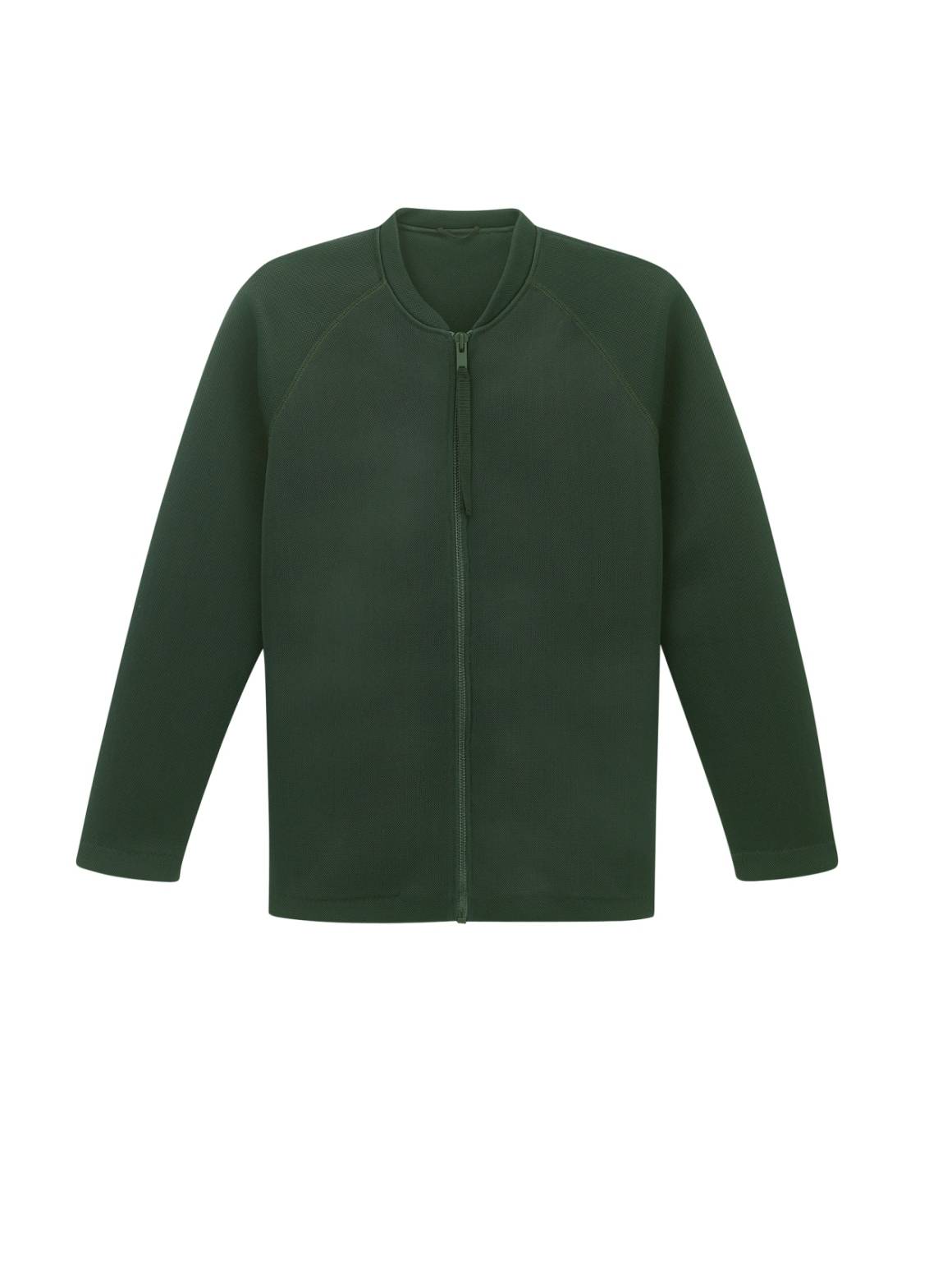 COS示範簡約唔代表冇設計，呢件墨綠色bomber jacket，簡單嘅衣領已經令件衫非常好睇。$990