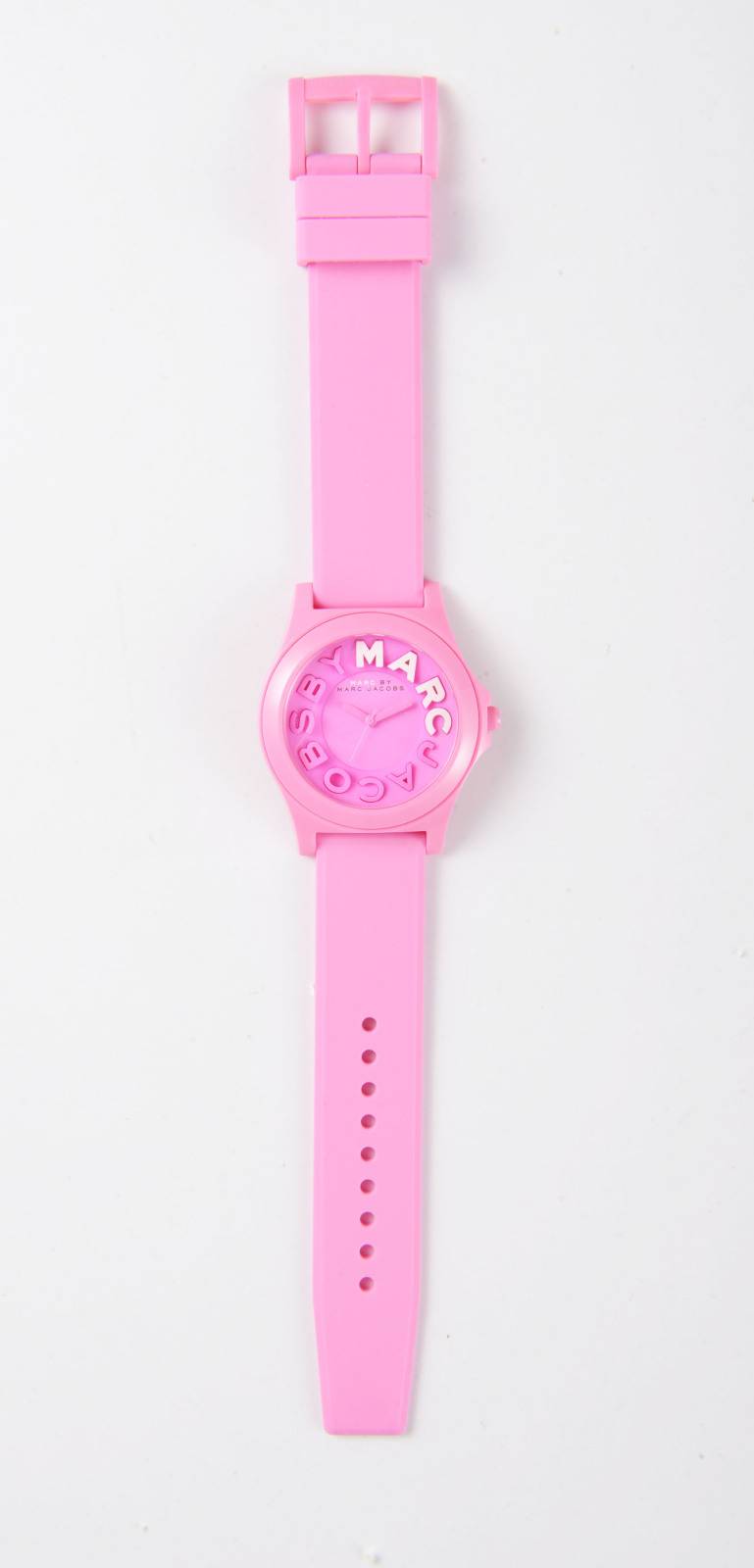 粉紅色Sloane膠手錶，夏日搶眼色。$1,500