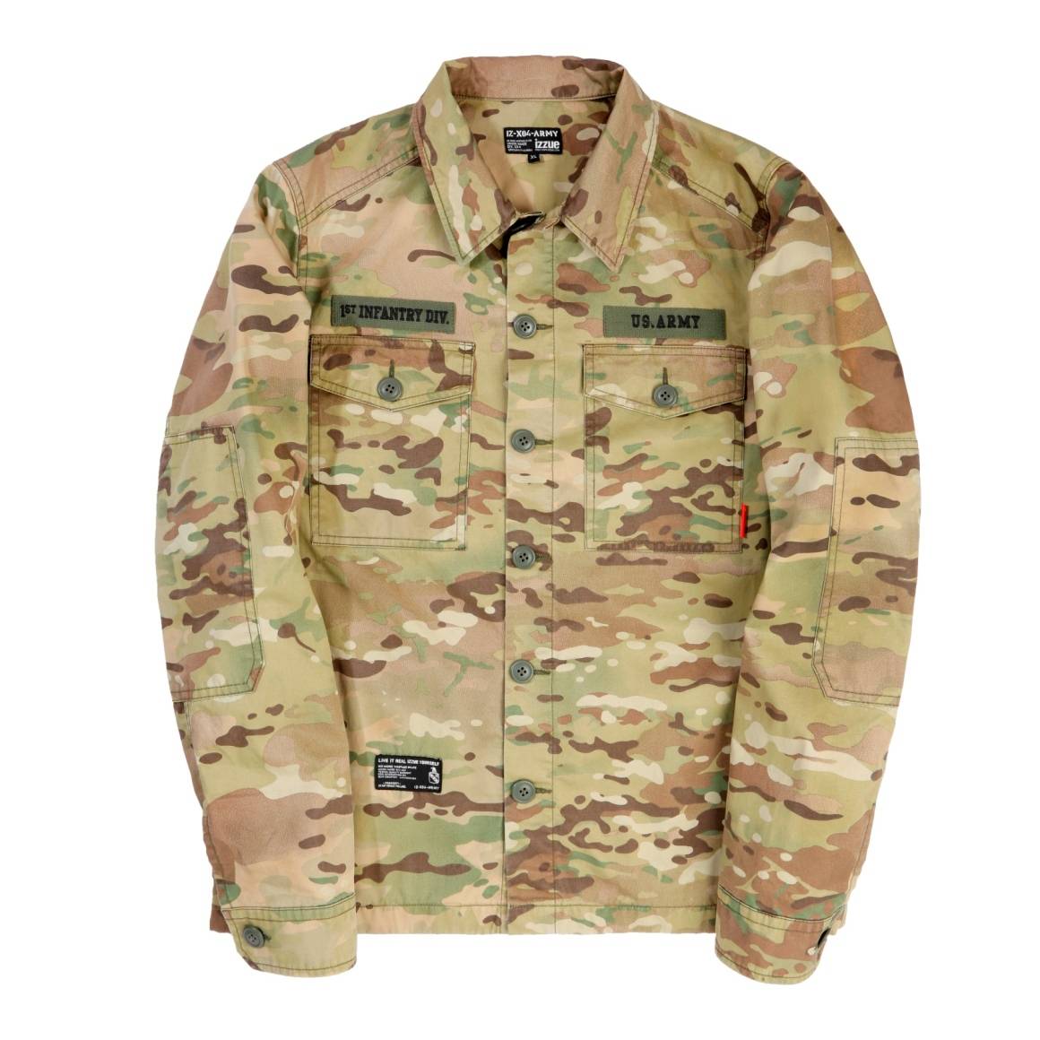 重有厚料military shirt，可以當jacket開胸襯白tee已好好睇。