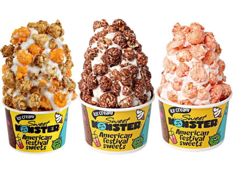 Monster Popcorn Ice Cream $39