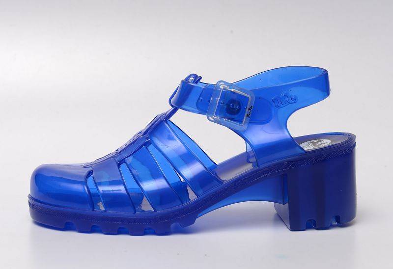 Juju藍色透明矮踭橡膠涼鞋 $490 Catalog 銅鑼灣時代廣場607-608號鋪 2506 3928