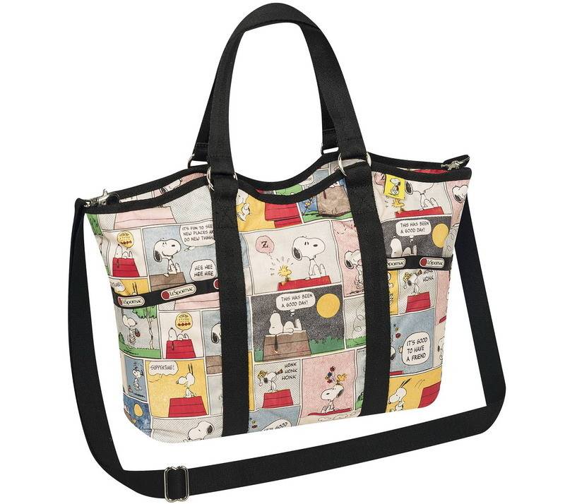 Snoopy Patchwork Small Carry All $940