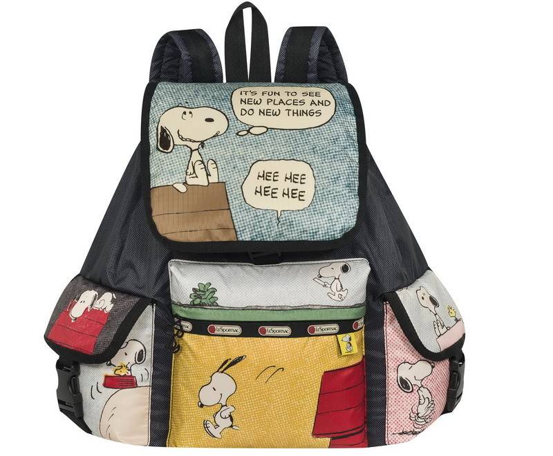 Snoopy Patchwork Voyager Backpack $1,650