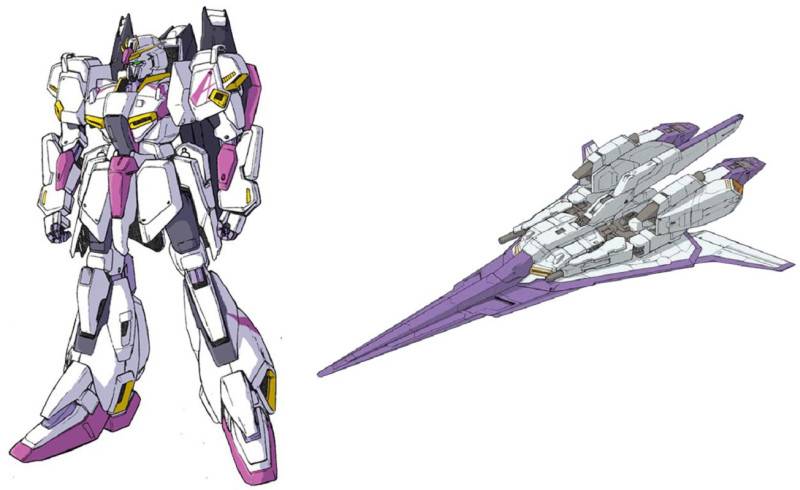 3號機同樣冇1號機嘅生物感應器，而視覺感應器由腰部轉為腳部。故事設定此機為UC0087年後期格裡普斯戰爭期間，由「白色獨角獸」駕駛（坊間傳係阿寶）。此機後來設定一同加入《機動戰士Z高達OVA Gundam Evolve../Ω》中，卡拉巴戰線。 出處：高達新體驗0087：GREEN DIVERS 