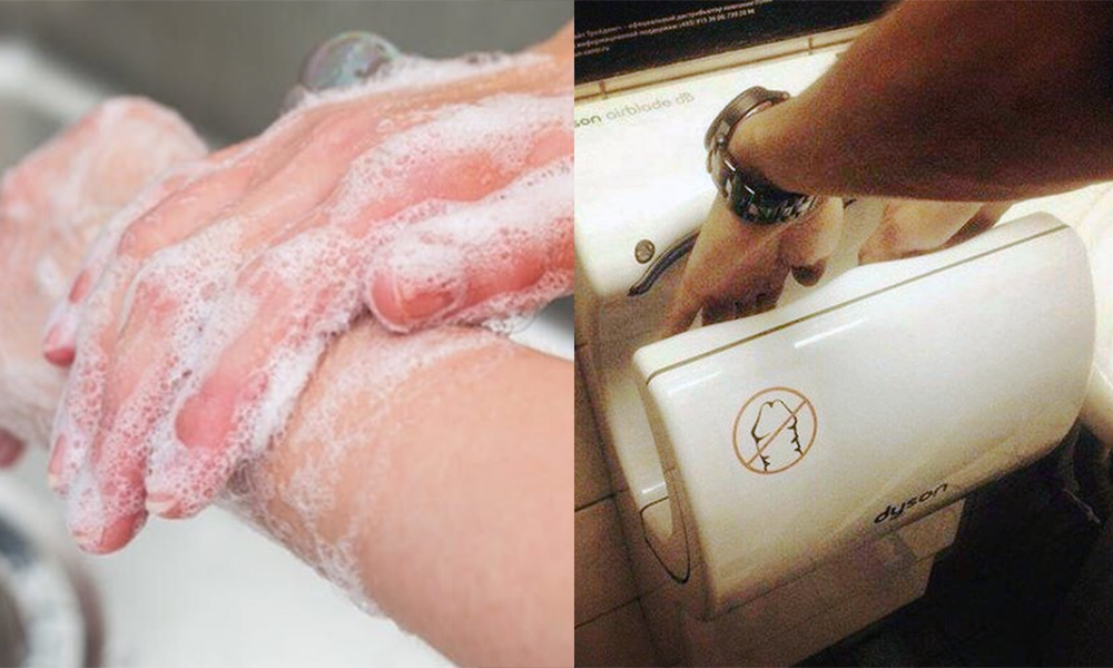 用烘手機後細菌比洗手前多？！ 英國研究：「洗手後烘手細菌量多27倍！」