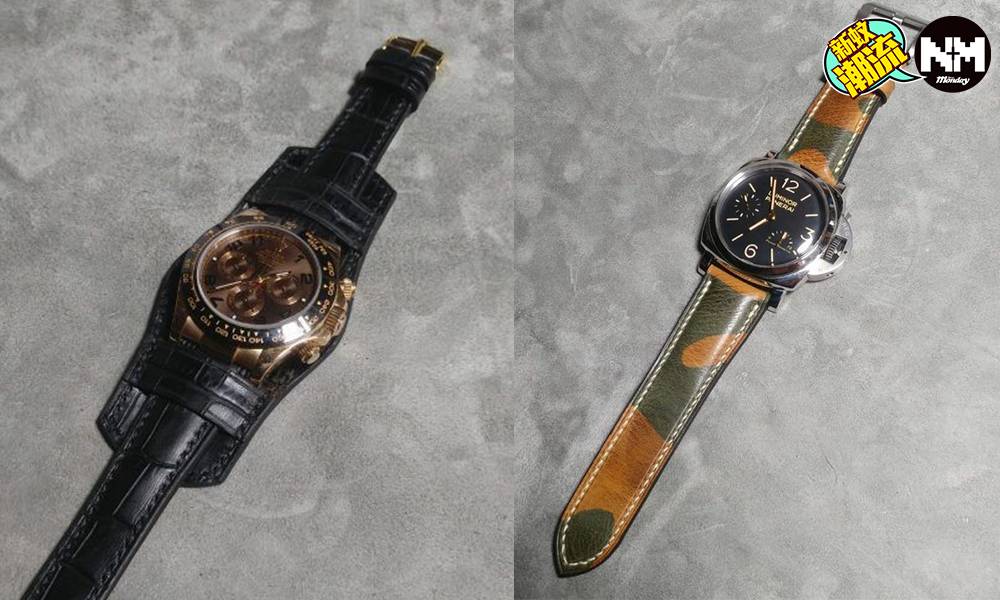 Rolex錶帶訂製最個人化  皮革、顏色及款式全部可自選 勞力士、Tudor、Panerai都玩得